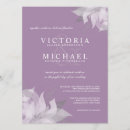 Recherche de lavande 14x19 invitations Romantique