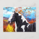 Recherche de peintures de cheval cartes postales Nature
