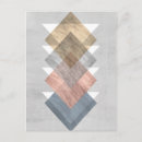 Recherche de forme de diamant cartes postales Géométrique