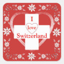 Recherche de suisse autocollants Rouge