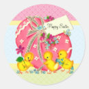 Recherche de poussin de pâques autocollants Pour enfants