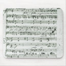 Recherche de musical tapis souris Manuscrit