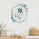 Recherche de arrière plan crème posters Floral