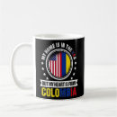 Recherche de drapeau colombien tasses Américain
