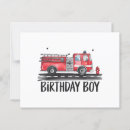 Recherche de de camion de pompiers anniversaire cartes Feu