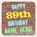 Recherche de graffiti dessous de verres Mur en brique