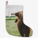 Recherche de bétail chaussette de noël Montagne
