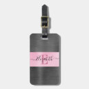 Recherche de gris rose bagages étiquettes Girly