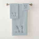 Recherche de bain serviettes Monogramme