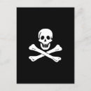 Recherche de drapeaux croisés cartes postales Blanc