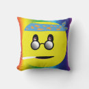 Recherche de emoji jaune coussins Rétro