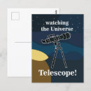 Recherche de télescope cartes postales Astronomie
