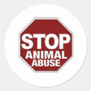 Recherche de abus animal autocollants Arrêter l'abus d'animaux