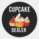 Recherche de cupcake autocollants De boulet