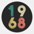 Recherche de 1968 autocollants Année