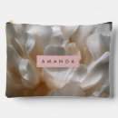 Recherche de fleurs blanches cosmétiques pochettes Monogramme