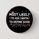 Recherche de père noël badges Vacances