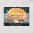 Recherche de plan de mariage cartes visite Fleur