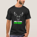 Recherche de tête de taureau tshirts Vert