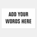 Recherche de parole autocollants Personnalisation