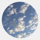 Recherche de nuages heureux autocollants Brillant