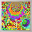 Recherche de mandala coloré posters Amusant