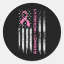 Recherche de cancer survivor autocollants Poitrine