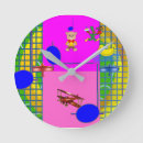 Recherche de bleu brillant horloges Pour enfants