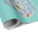 Recherche de gingembre papier cadeau Bleu