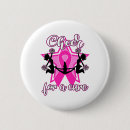 Recherche de ruban rose badges Lutteur contre le cancer