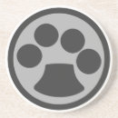 Recherche de empreinte patte de dessous de verres Chat