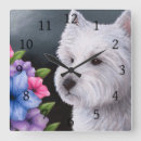 Recherche de de westie chien horloges Blanc