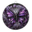 Recherche de papillon jeux de fléchettes Violet