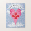 Recherche de coeur rose puzzles Mignon