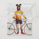 Recherche de cyclistes cartes postales Animaux