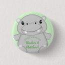 Recherche de hippopotame badges Bébé