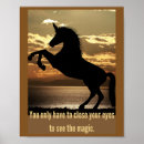 Recherche de licorne posters Coucher de soleil