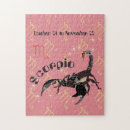 Recherche de scorpio puzzles Novembre