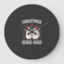 Recherche de hérisson mignon horloges Noël