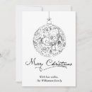 Recherche de boules noël cartes Floral