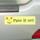 Recherche de sourire voiture autocollants Jaune
