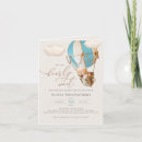 Recherche de ours bleu invitations Ballon