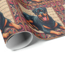 Recherche de rottweiler papier cadeau Animal