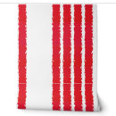 Recherche de papier peint rayé art Rouge
