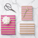 Recherche de pink stripe papier cadeau Élégant