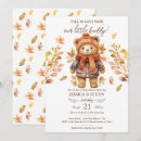 Recherche de teddy bear baby shower invitations Rustique