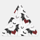 Recherche de halloween triangle autocollants Batte