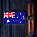 Recherche de drapeau australie bagages étiquettes Patriotique