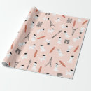 Recherche de caniche papier cadeau Rose