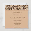 Recherche de de safari mariage invitations Léopard